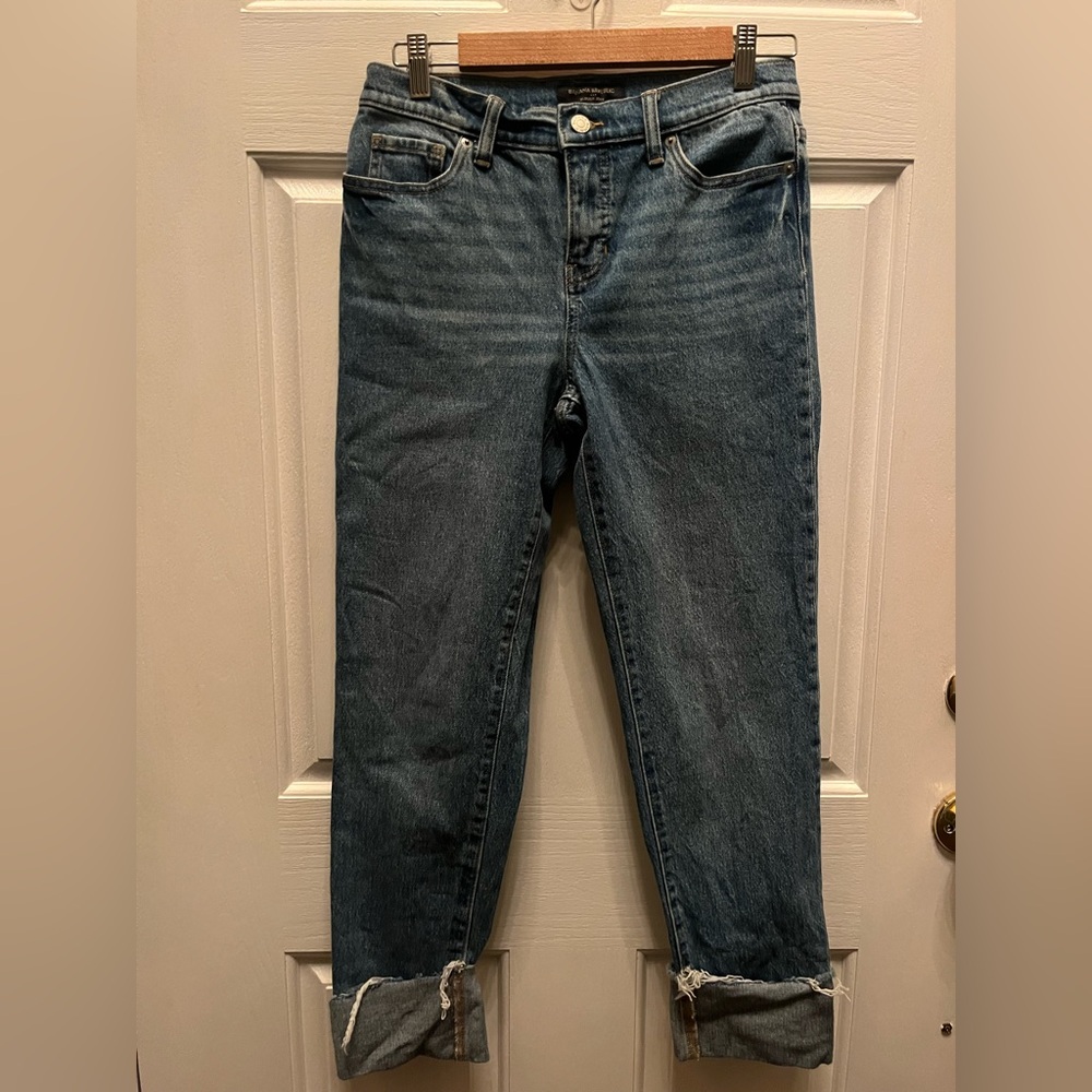 PRE-OWNED Banana Republic  Women's Slouch Jean- Cuffed Bottom - Petite 25/0